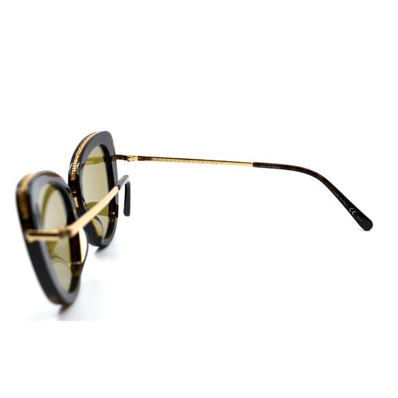 STELLA McCARTNEY SC0189S 002 HAVANA GREEN WOMEN'S AUTHENTIC SUNGLASSES - Picture 7 of 9